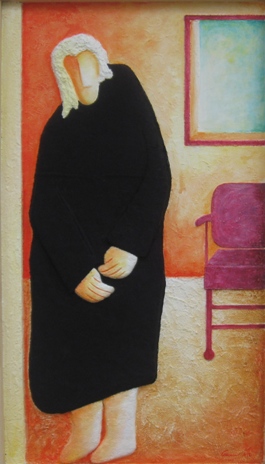   I FRAGILI - (opera su tavola) -    