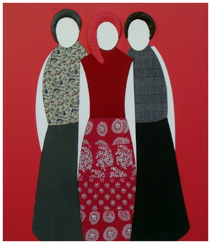 CONFABULAZIONE  (dalla serie DELLE DONNE) - 