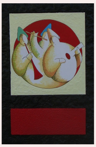TRIO - (opera su tavola) - 