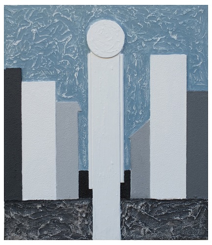 NEW MAN IN THE CITY  - opera su tavola 